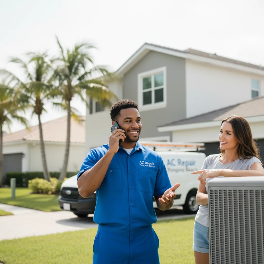 AC Repair Pompano Beach customer support in Ivins